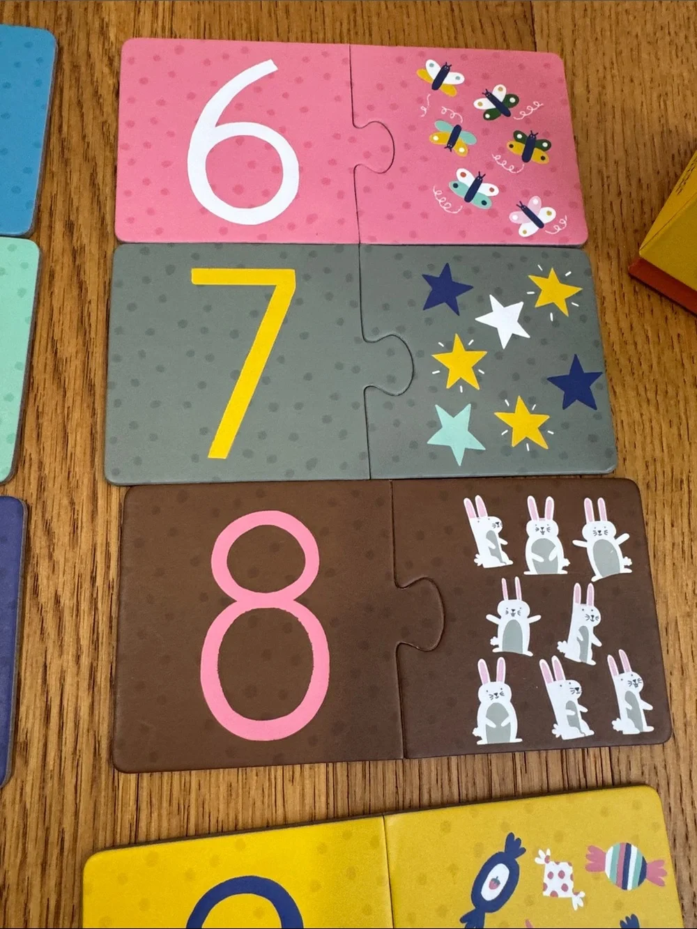 Mudpuppy Number Puzzle Pairs - Colorful 1-10 Learning Set - My First Numbers
